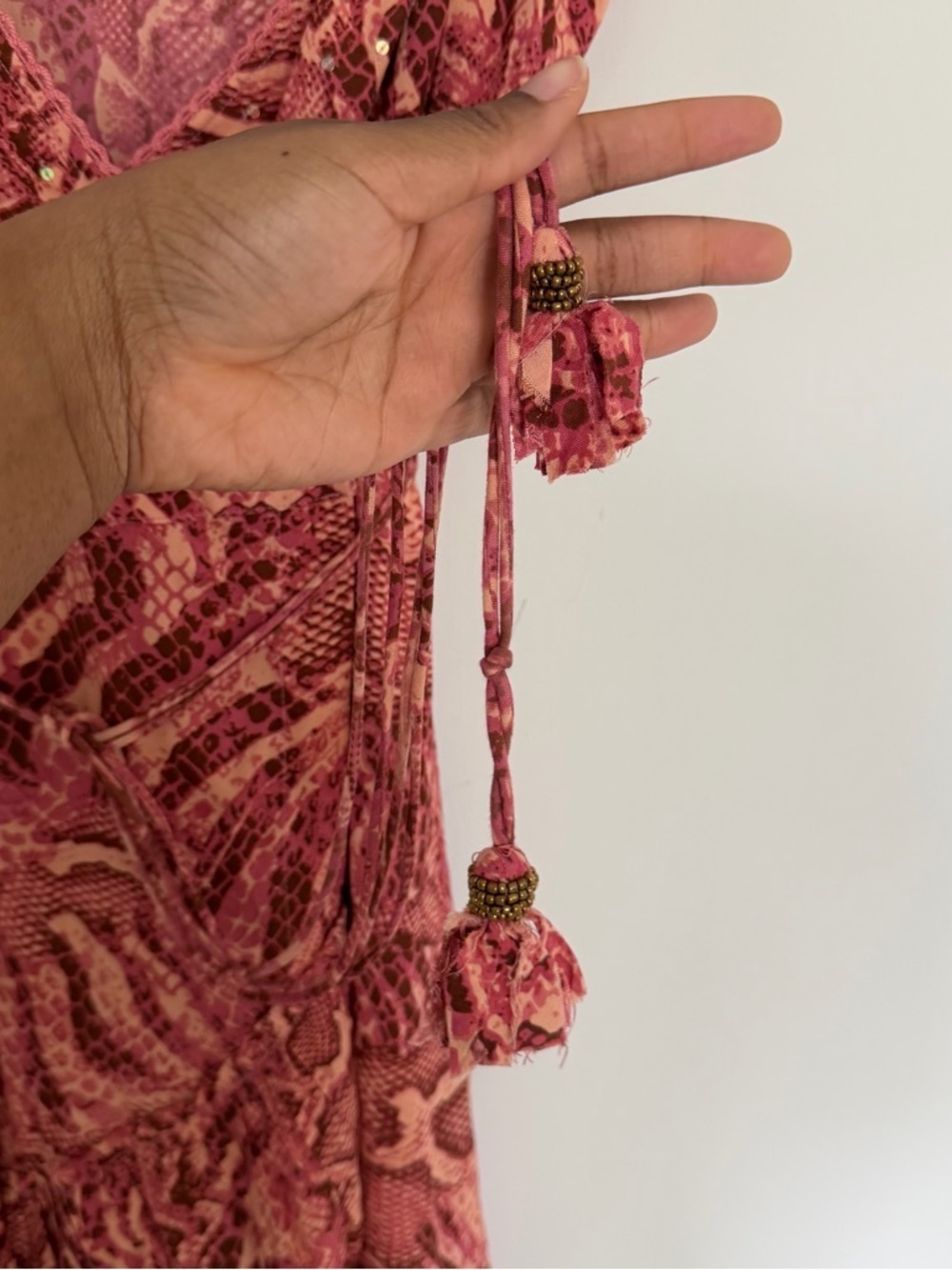 Z&L Europe Taylor Pink Maxi Dress - Picture 6 of 10
